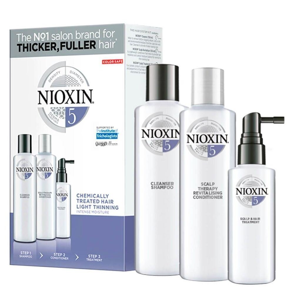Plaukų priežiūros rinkinys pažeistiems plaukams Nioxin Hair System 5 цена и информация | Šampūnai | pigu.lt