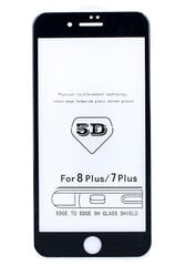 Защитное стекло дисплея 5D Full Glue Apple iPhone 6 Plus/6S Plus, белое цена и информация | Защитные пленки для телефонов | pigu.lt