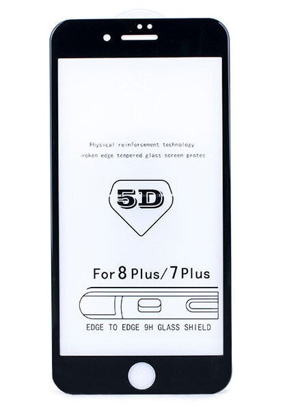LCD apsauginis stikliukas 5D Full Glue Huawei P40 Pro lenktas, juodas цена и информация | Apsauginės plėvelės telefonams | pigu.lt
