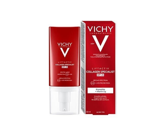 Veido kremas Vichy Liftactiv Collagen Specialist SPF25, 50 ml kaina ir informacija | Veido kremai | pigu.lt