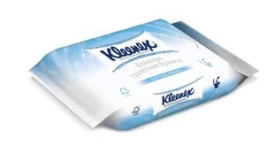 KLEENEX заменитель влажной туалетной бумаги Moist 42 шт цена и информация | Туалетная бумага, бумажные полотенца | pigu.lt