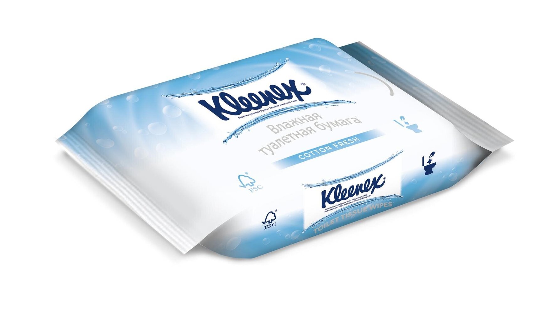 KLEENEX šlapias tualetinis popierius Moist pakeitimas 42 vnt kaina ir informacija | Tualetinis popierius, popieriniai rankšluosčiai | pigu.lt