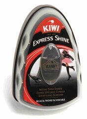 KIWI EXPRESS kempinėlė (juoda) цена и информация | Средства для ухода за одеждой и обувью | pigu.lt