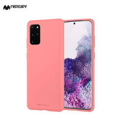 Mercury Soft feeling TPU Супер тонкий чехол-крышка с матовой поверхностью для Samsung Galaxy S20+ (G985) Розовый цена и информация | Чехлы для телефонов | pigu.lt