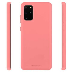 Mercury Soft feeling TPU Супер тонкий чехол-крышка с матовой поверхностью для Samsung Galaxy S20+ (G985) Розовый цена и информация | Чехлы для телефонов | pigu.lt