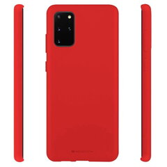 Telefono dėklas Mercury Soft Jelly Case, skirtas Samsung G986 S20 Plus, raudonas kaina ir informacija | Telefono dėklai | pigu.lt