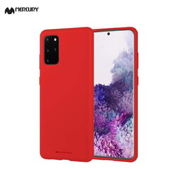 Telefono dėklas Mercury Soft Jelly Case, skirtas Samsung G986 S20 Plus, raudonas kaina ir informacija | Telefono dėklai | pigu.lt