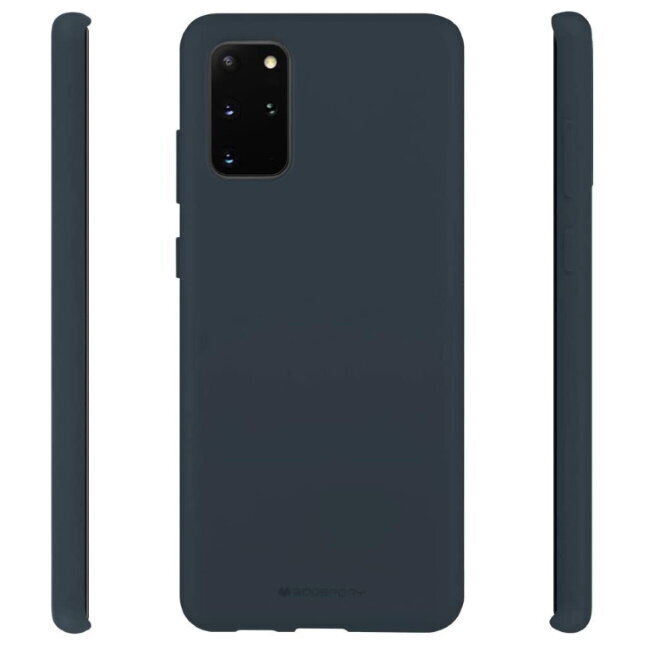 Telefono dėklas Mercury Soft Jelly Case, Samsung G986 S20 Plus, tamsiai mėlynas kaina ir informacija | Telefono dėklai | pigu.lt