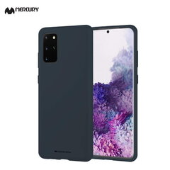 Супер тонкий чехол с матовой поверхностью Mercury Soft feeling TPU для Samsung Galaxy S20+ (G985), темно-синий цена и информация | Чехлы для телефонов | pigu.lt