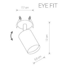 Nowodvorski įmontuojamas šviestuvas Eye Fit цена и информация | Монтируемые светильники, светодиодные панели | pigu.lt