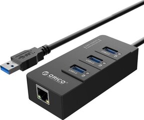 Orico HR01-U3-V1-BK-BP kaina ir informacija | Adapteriai, USB šakotuvai | pigu.lt