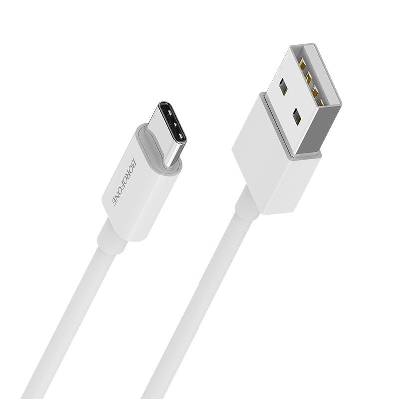 USB kabelių rinkinys Borofone BX3 30vnt., Type-C, 1.0m, baltas kaina ir informacija | Laidai telefonams | pigu.lt