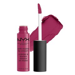 Lūpų dažai NYX SMLC Soft Matte Lip Cream 8 ml, 18 - Prague цена и информация | Помады, бальзамы, блеск для губ | pigu.lt