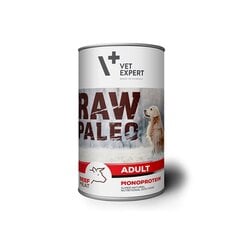Raw Paleo konservai suaugusiems šunims su jautiena, begrūdis, 400g kaina ir informacija | Konservai šunims | pigu.lt