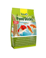 Корм для рыб Tetra Pond Sticks, 25 л цена и информация | Корм для рыб | pigu.lt