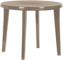 Sodo stalas Lisa, rudas kaina ir informacija | Lauko stalai, staliukai | pigu.lt