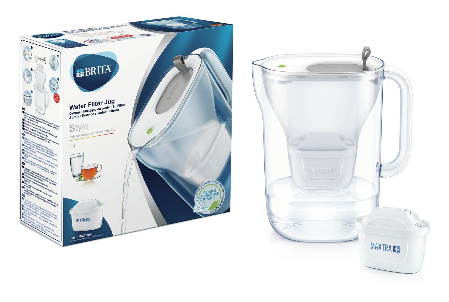 Brita Style 2.4l LED цена и информация | Vandens filtrai | pigu.lt