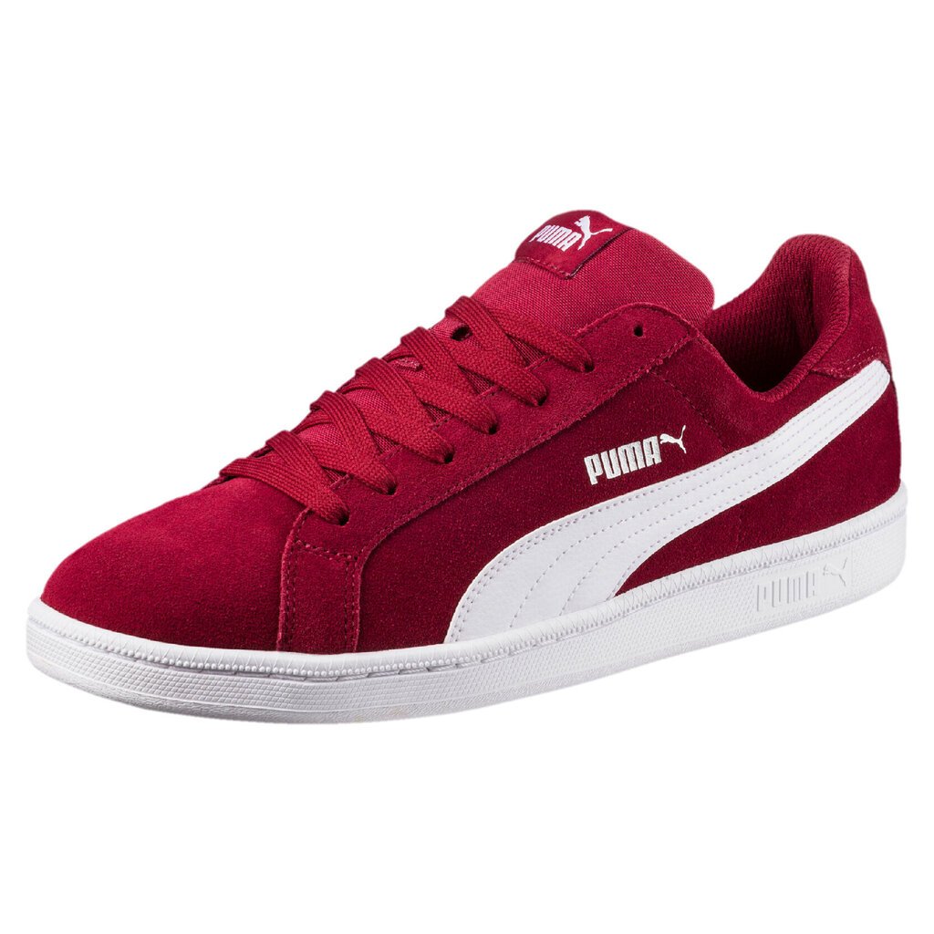 Raudonos spalvos vyriški laisvalaikio batai Puma Smash SD kaina ir informacija | Kedai vyrams | pigu.lt