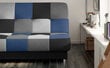 Sofa NORE Cayo, pilka/mėlyna цена и информация | Sofos | pigu.lt
