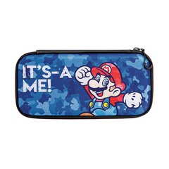 PDP Slim Travel Case - Mario Camo Edition skirtas Nintendo Switch kaina ir informacija | Žaidimų pultai | pigu.lt