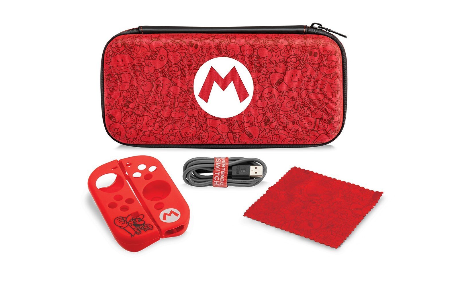 PDP Starter Kit - Mario Remix Edition skirtas Nintendo Switch kaina ir informacija | Žaidimų pultai  | pigu.lt