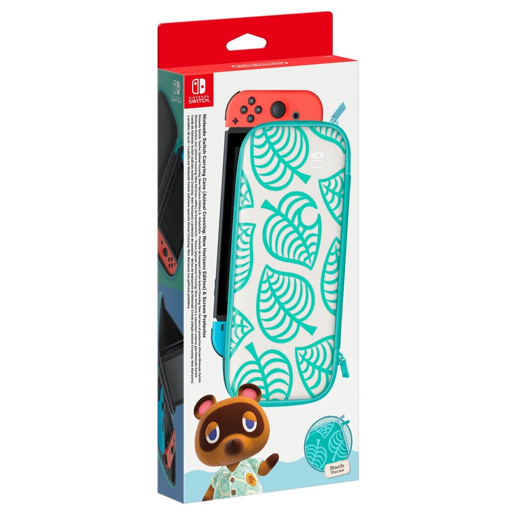 Nintendo Switch Animal Crossing: New Horizons Carrying Case & Screen Protector цена и информация | Žaidimų pultai  | pigu.lt