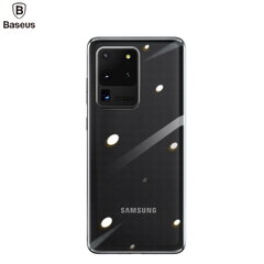 Baseus Simple Series TPU чехол-крышка для Samsung Galaxy S20 Ultra (G988) Прозрачный цена и информация | Чехлы для телефонов | pigu.lt