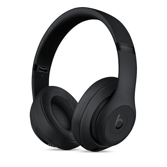 Beats Studio3 Matte Black MX3X2ZM/A цена и информация | Ausinės | pigu.lt