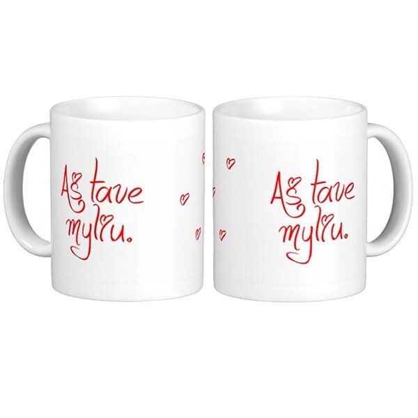 Puodelis "Aš tave Myliu" kaina ir informacija | Originalūs puodeliai | pigu.lt