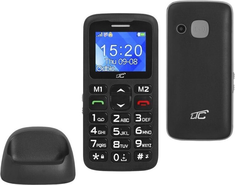 LTC MOB10 (57090-uniw), Black kaina ir informacija | Mobilieji telefonai | pigu.lt