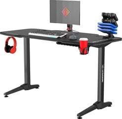 Игровой стол Ultradesk Frag Black, черный цена и информация | Компьютерные, письменные столы | pigu.lt