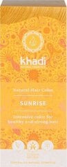 Растительный краситель для светлых или седых волос Sunrise Khadi Naturprodukte, 100 г цена и информация | Краска для волос | pigu.lt