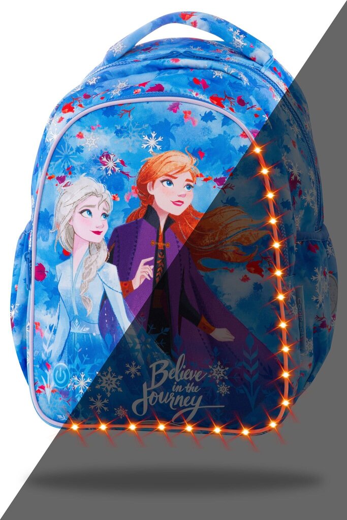 Šviečianti kuprinė CoolPack Joy S LED Ledo Šalis (Frozen II) B47306 kaina ir informacija | Kuprinės mokyklai, sportiniai maišeliai | pigu.lt