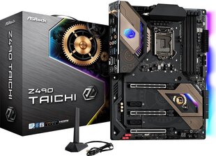 ASRock Z490 TAICHI kaina ir informacija | Pagrindinės plokštės | pigu.lt