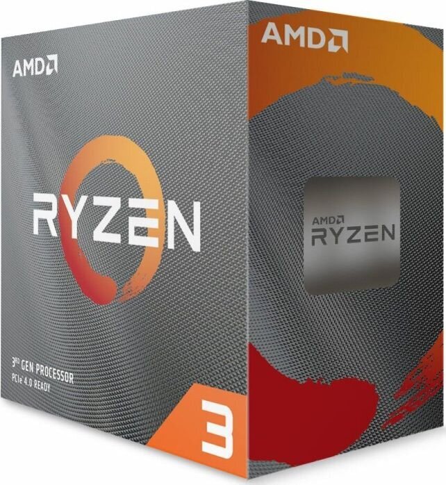 AMD Ryzen 3 3100 (100-100000284BOX) kaina ir informacija | Procesoriai (CPU) | pigu.lt