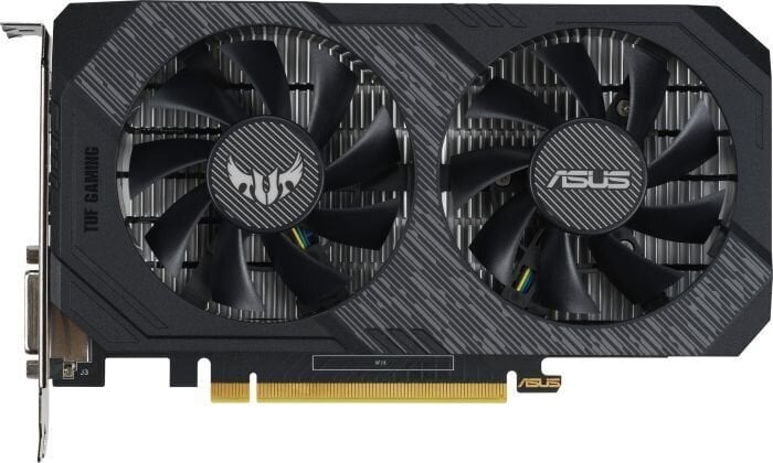 Asus TUF-GTX1650-O4GD6-GAMING цена и информация | Vaizdo plokštės (GPU) | pigu.lt