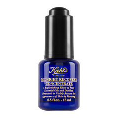 Atkuriantis naktinsi veido aliejus Kiehls Midnight Recovery Concentrate, 15ml цена и информация | Сыворотки для лица, масла | pigu.lt