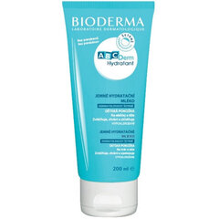 Нежное увлажняющее молочко для детской кожи Bioderma ABCDerm Hydratant 200 мл цена и информация | Косметика для мам и детей | pigu.lt