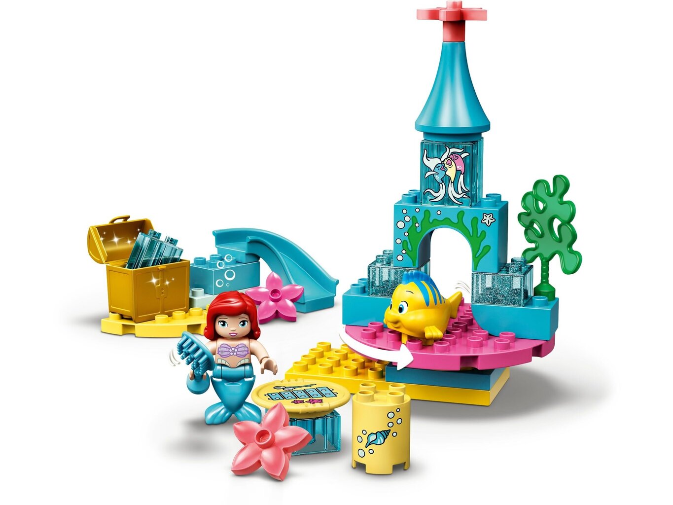 10922 LEGO® DUPLO Arielės povandeninė pilis kaina ir informacija | Konstruktoriai ir kaladėlės | pigu.lt