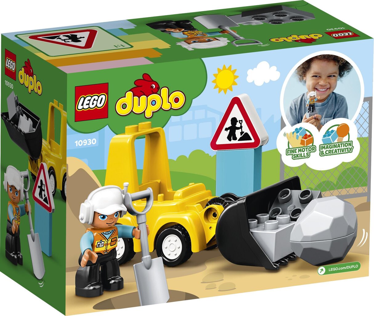 10930 LEGO® DUPLO Buldozeris цена и информация | Konstruktoriai ir kaladėlės | pigu.lt