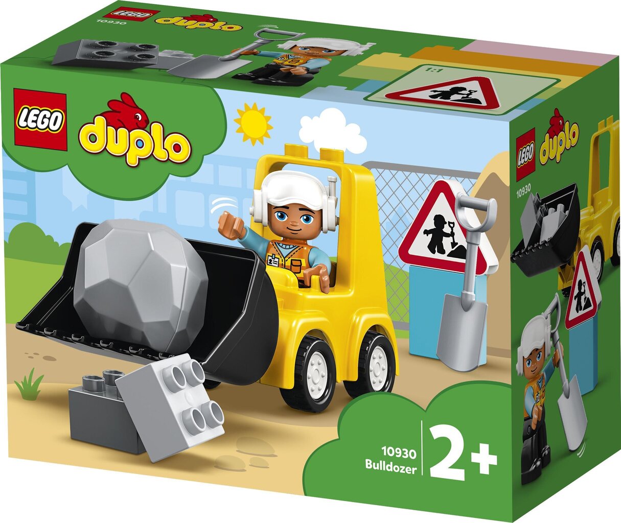 10930 LEGO® DUPLO Buldozeris kaina ir informacija | Konstruktoriai ir kaladėlės | pigu.lt