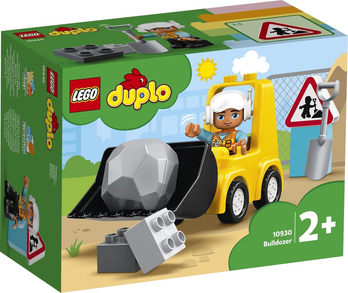 10930 LEGO® DUPLO Buldozeris цена и информация | Konstruktoriai ir kaladėlės | pigu.lt