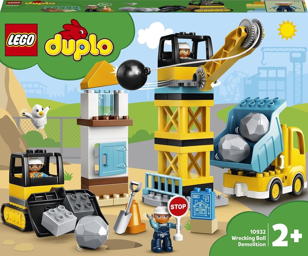 10932 LEGO® DUPLO Griovimas griovimo rutuliu kaina ir informacija | Konstruktoriai ir kaladėlės | pigu.lt