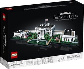 21054 LEGO® Architecture Baltieji rūmai kaina ir informacija | Konstruktoriai ir kaladėlės | pigu.lt
