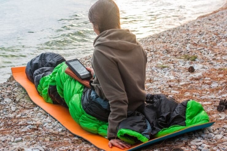 Tamprus miegmaišis Fjord Nansen Torget Mid Right, žalias kaina ir informacija | Miegmaišiai | pigu.lt