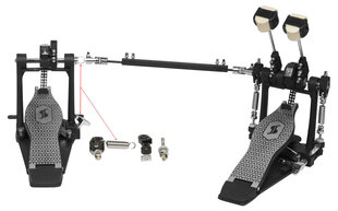 Dvigubas pedalas būgnui Stagg PPD-52 kaina ir informacija | Priedai muzikos instrumentams | pigu.lt