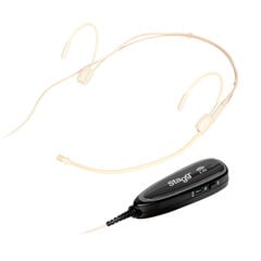 Bevielis mikrofonas ant ausies (headset) Stagg SUW 12H-BE (kūno spalvos) kaina ir informacija | Mikrofonai | pigu.lt