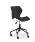 Biuro kėdė Halmar Matrix, juoda/balta kaina ir informacija | Biuro kėdės | pigu.lt