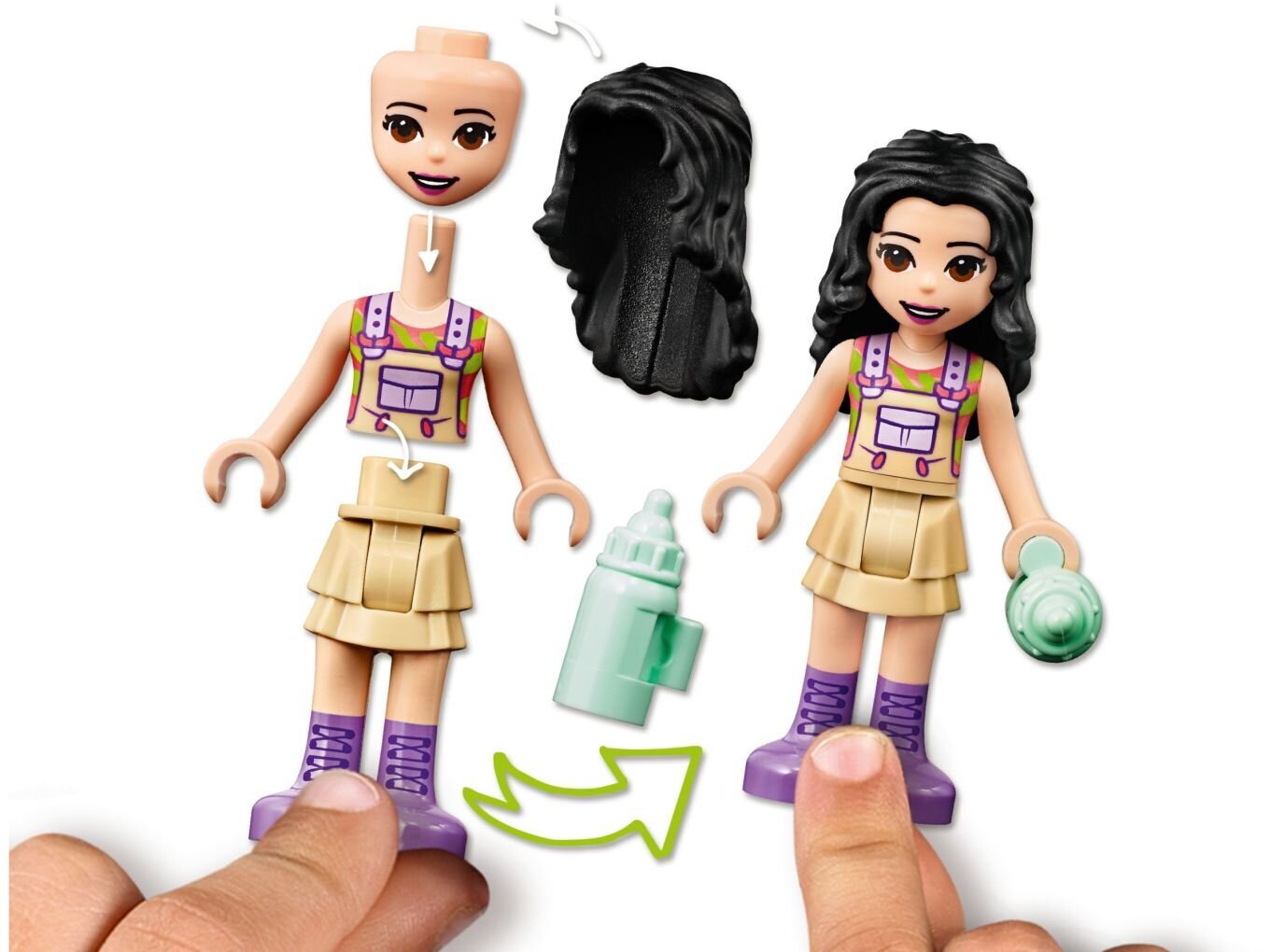 41421 LEGO® Friends Drambliuko gelbėjimas džiunglėse kaina ir informacija | Konstruktoriai ir kaladėlės | pigu.lt