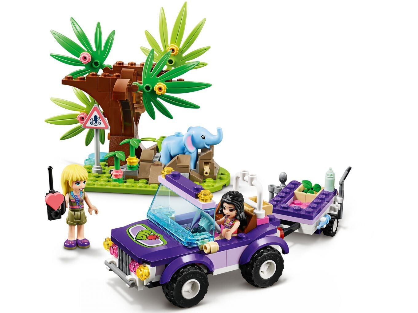 41421 LEGO® Friends Drambliuko gelbėjimas džiunglėse kaina ir informacija | Konstruktoriai ir kaladėlės | pigu.lt